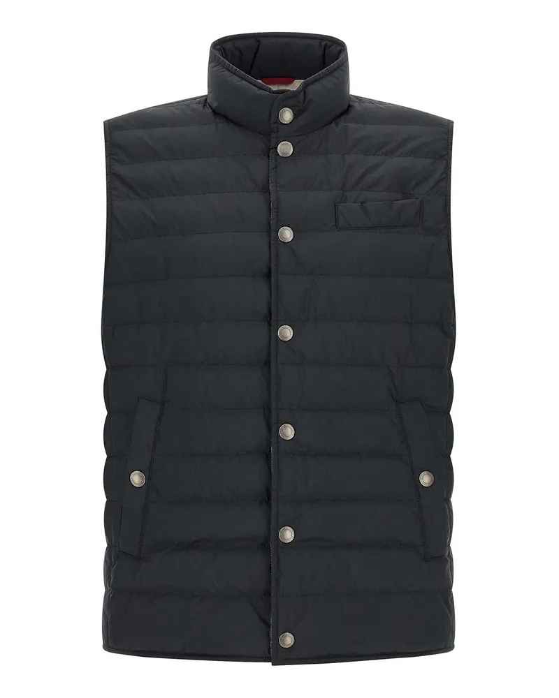 Brunello Cucinelli Weste - Blau Blau