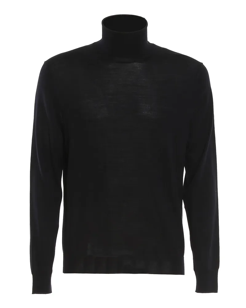 Drumohr  Rollkragenpullover - Blau Blau