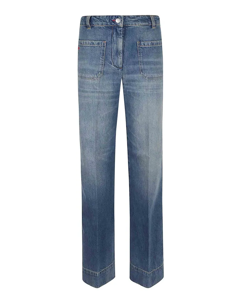 Victoria Beckham Bootcut Jeans - Blau Blau