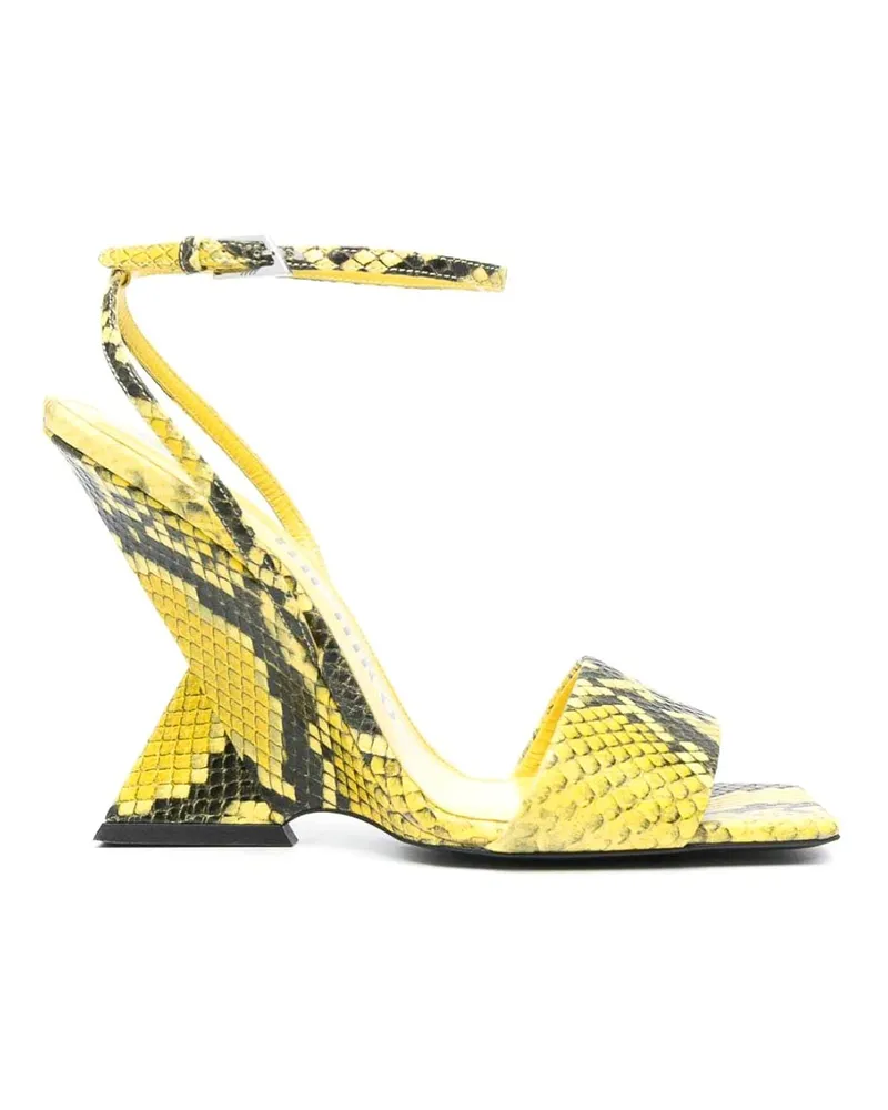 ATTICO Sandalen - Gelb Gelb