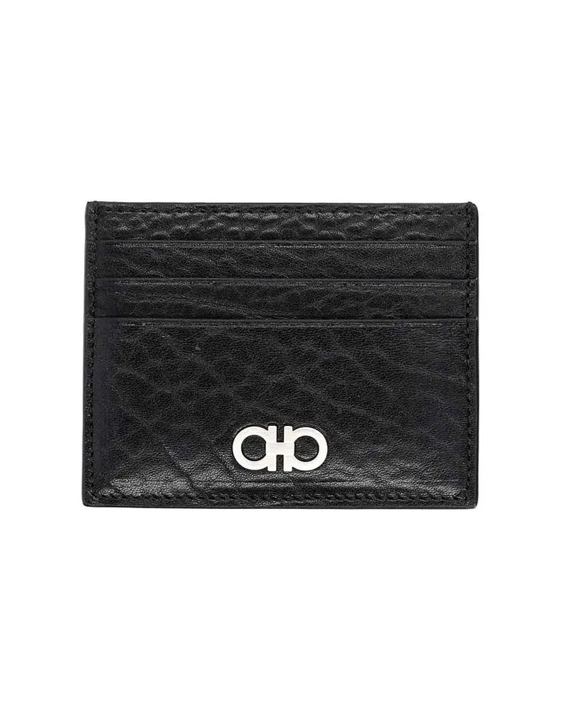 Ferragamo Portemonnaie - Schwarz Schwarz