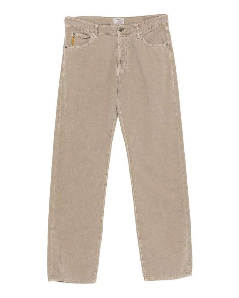 Emporio Armani Straight Leg Jeans - Beige Beige