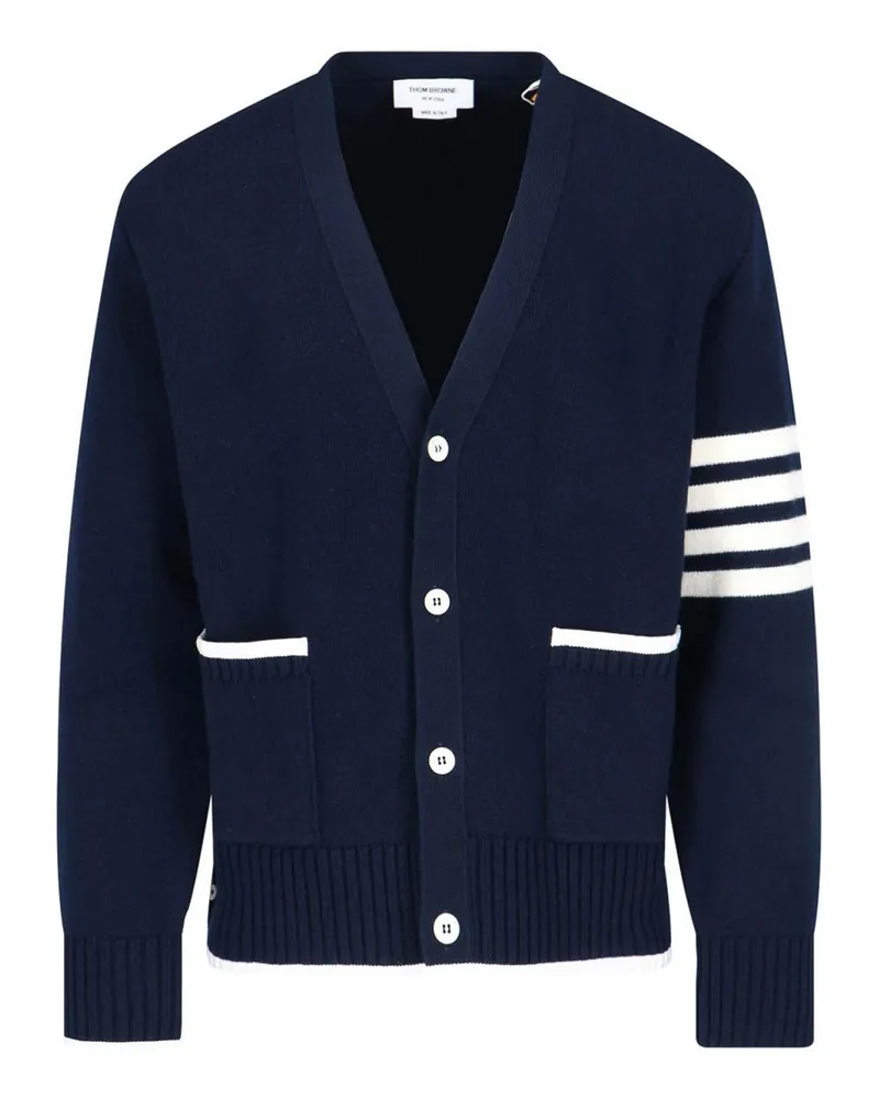 Thom Browne Cardigan - Blau Blau