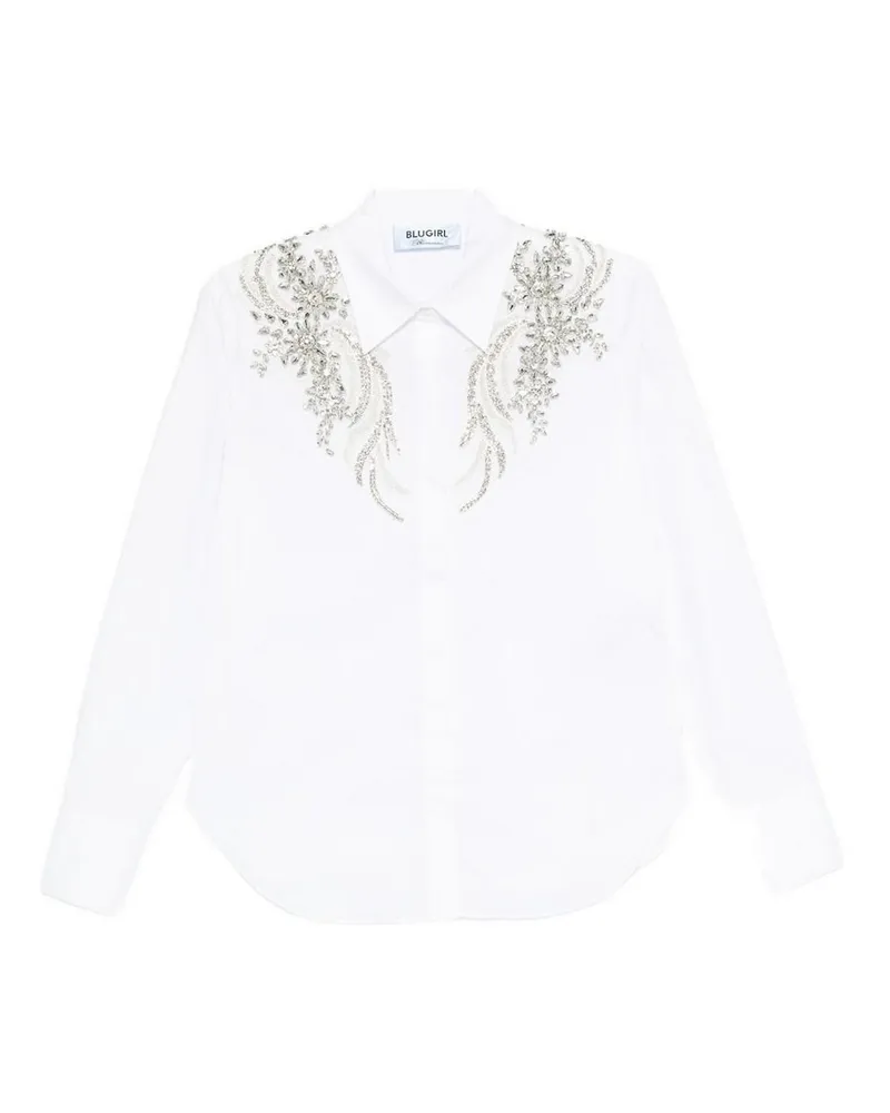 Blumarine Hemd - Weiß Weiß
