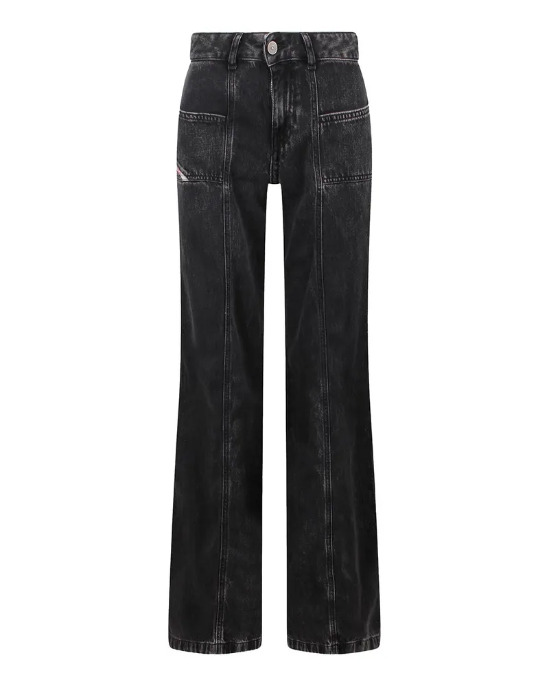 Diesel Bootcut Jeans - Schwarz Schwarz