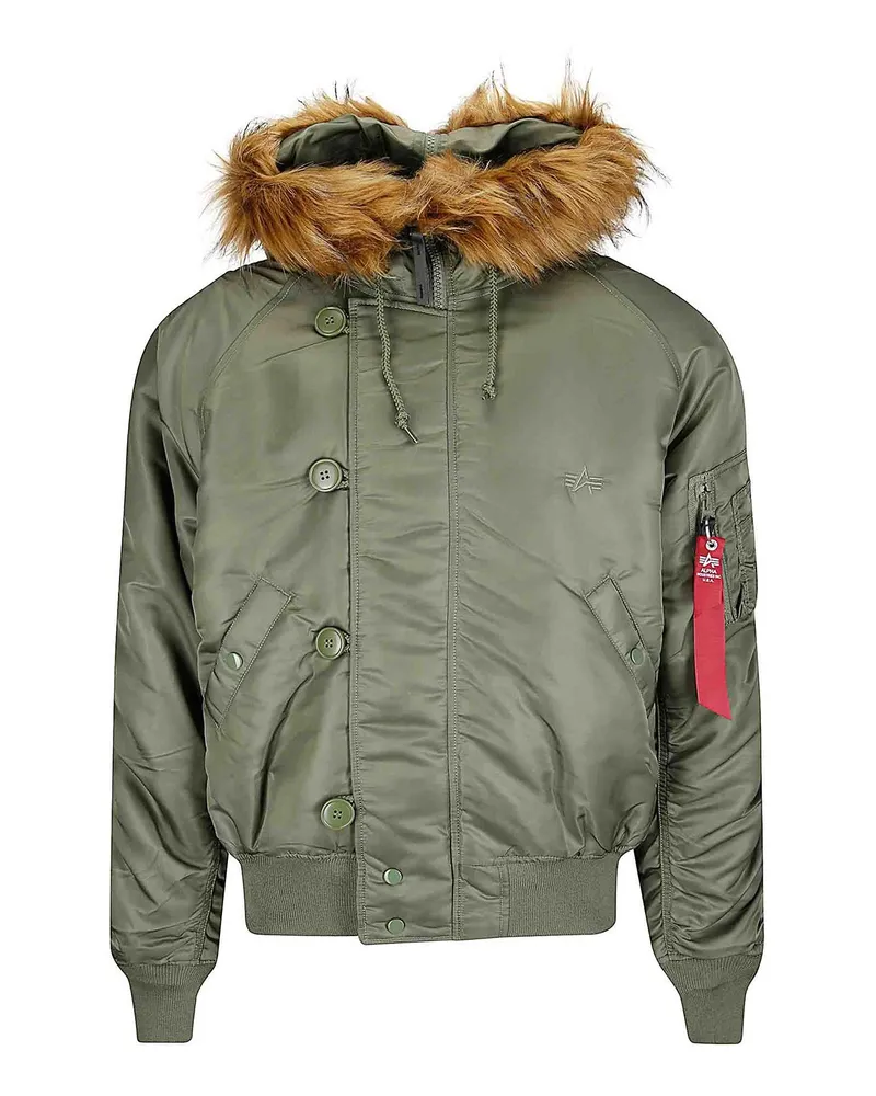 Alpha Industries Bomberjacke - Grün Grün