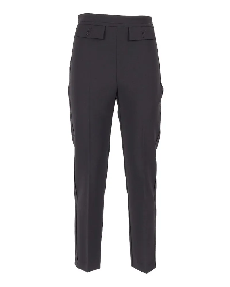 Elisabetta Franchi Casual Hose - Schwarz Schwarz