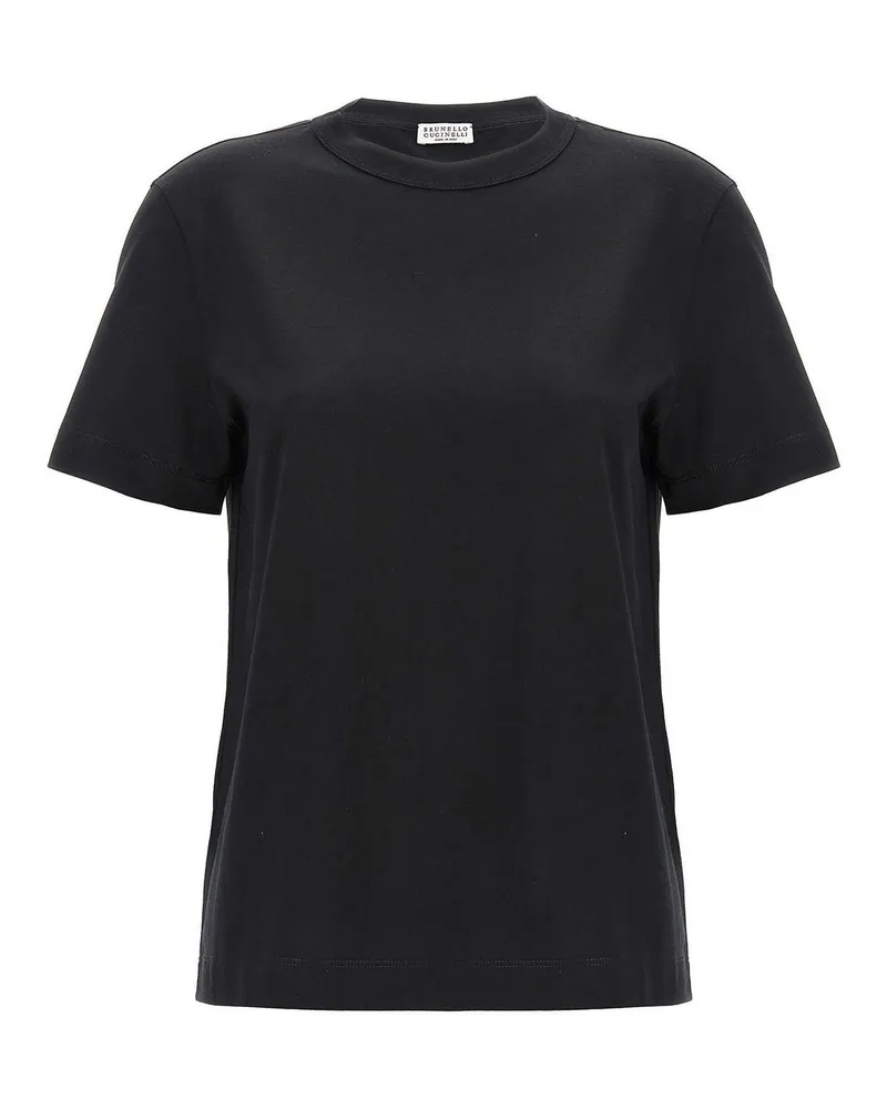 Brunello Cucinelli T-Shirt - Schwarz Schwarz