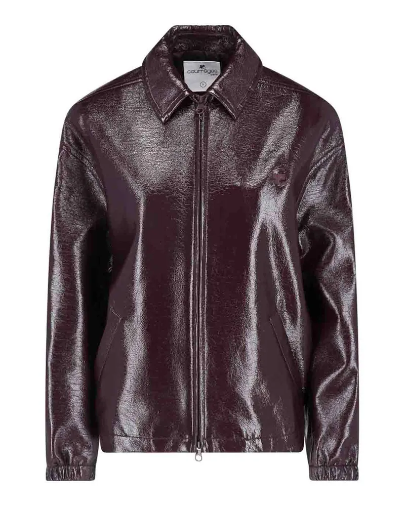 Courrèges Bomberjacke - Rot Rot