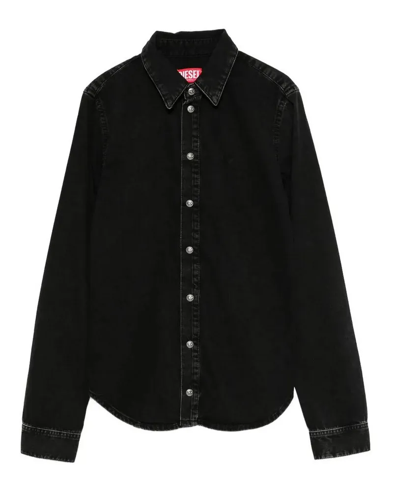 Diesel Hemd - Schwarz Schwarz