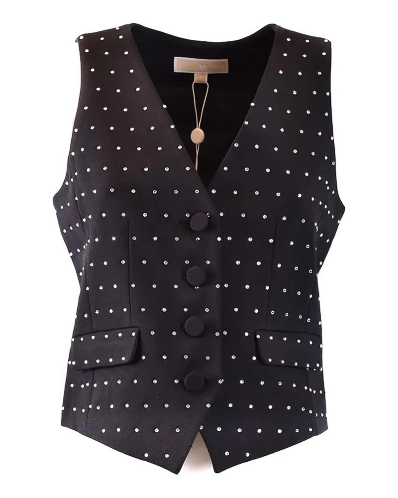 Michael Kors Weste - Schwarz Schwarz