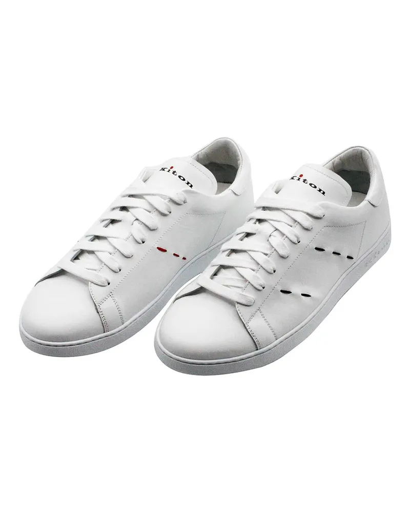 Kiton Sneaker - Weiß Weiß