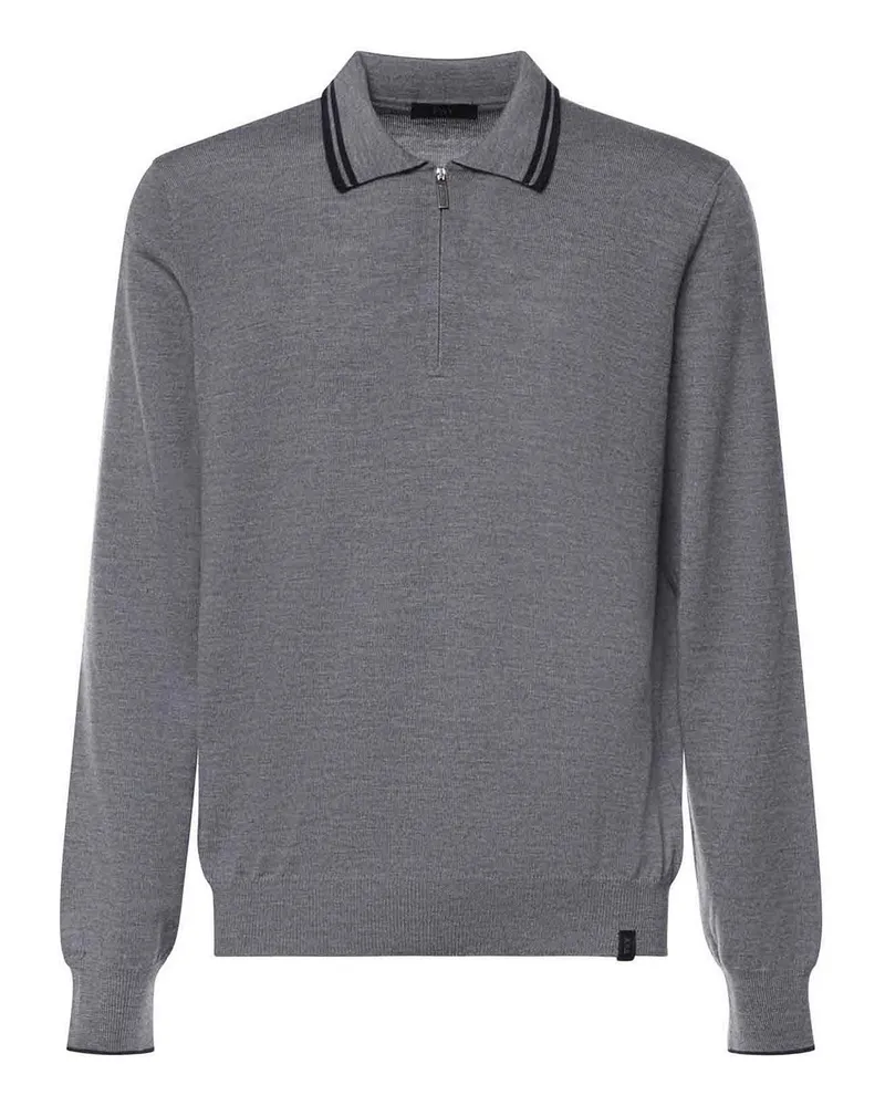 Fay Poloshirt - Grau Grau