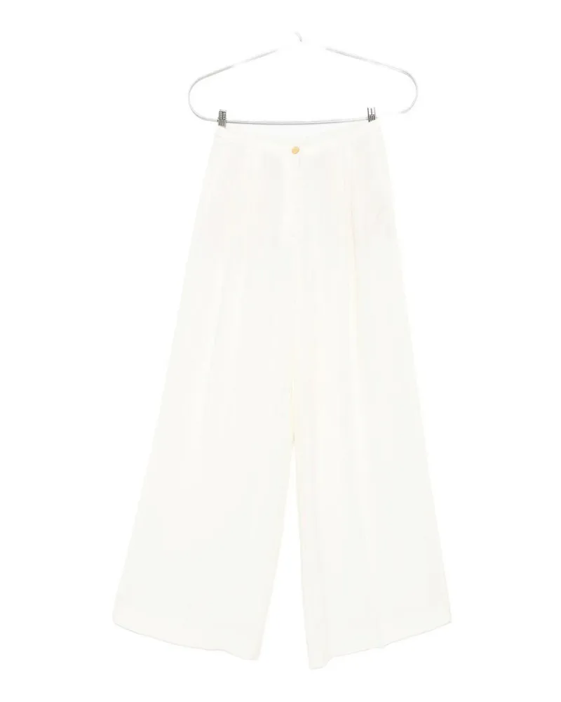 forte_forte Casual Hose - Weiß Weiß