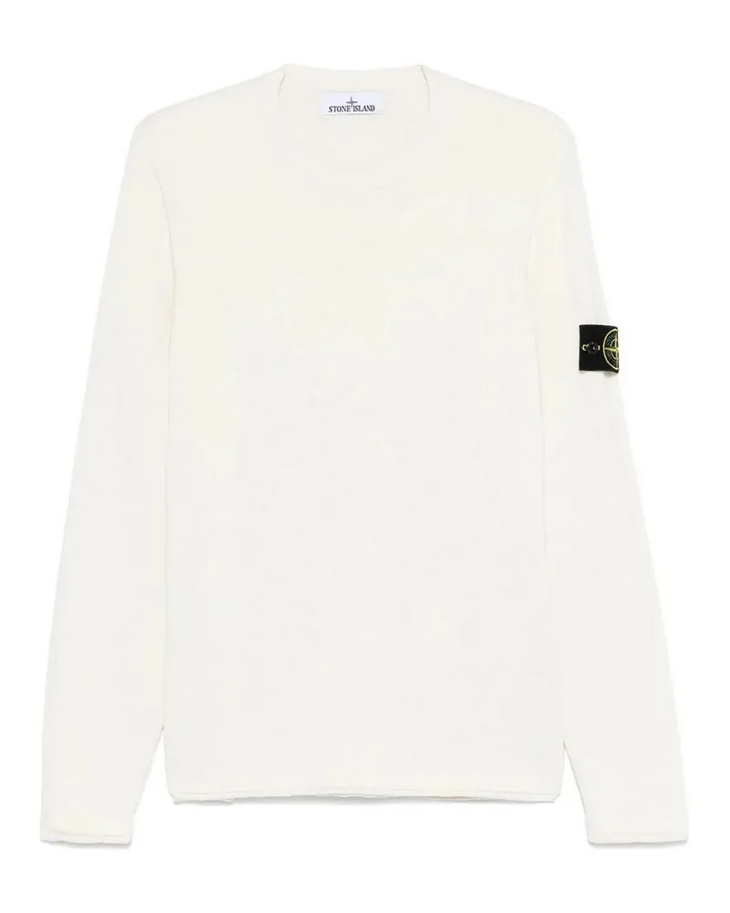 Stone Island U-Boot-Pullover - Creme Creme