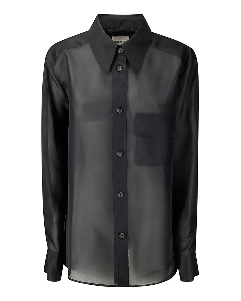 KHAITE Top - Schwarz Schwarz