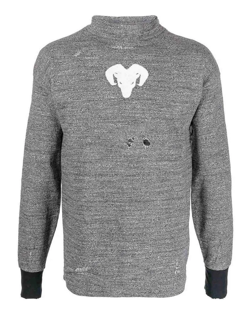 Maison Margiela Rollkragenpullover - Grau Grau