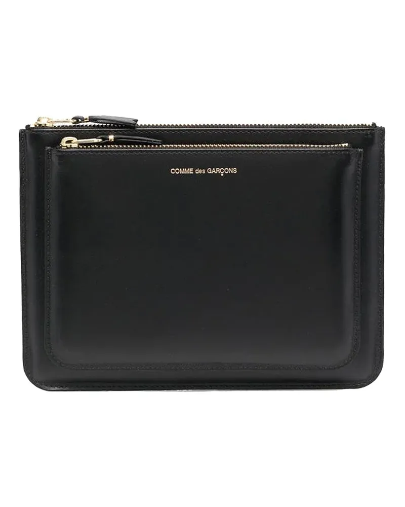 Comme des Garçons Portemonnaie - Schwarz Schwarz