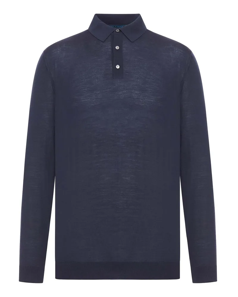 Kiton Poloshirt - Blau Blau