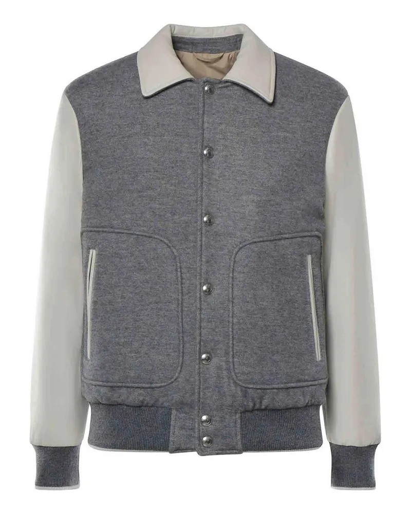 Eleventy Bomberjacke - Weiß Weiß