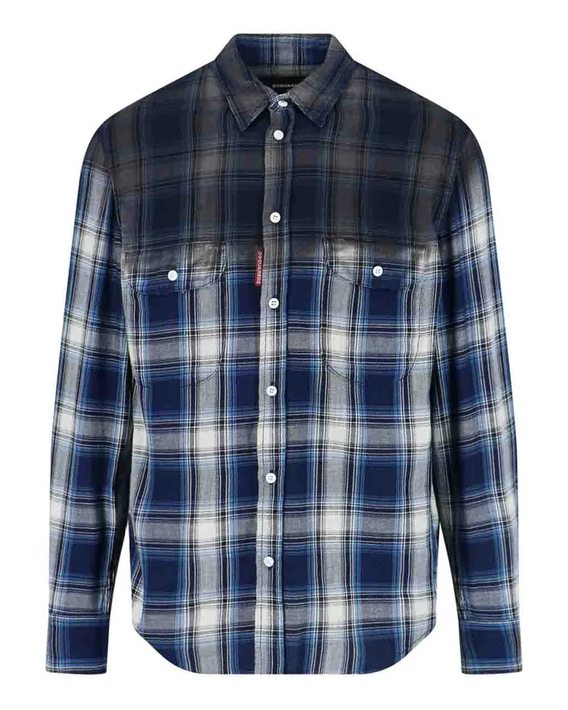 Dsquared2 Hemd - Blau Blau