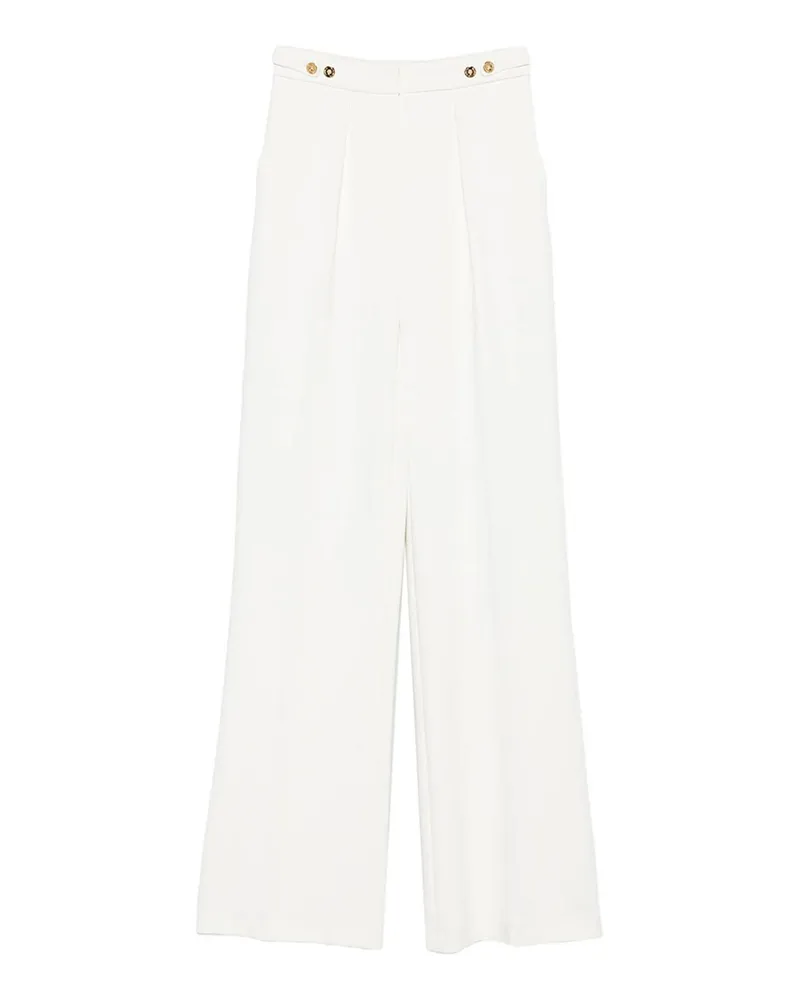 Elisabetta Franchi Casual Hose - Weiß Weiß