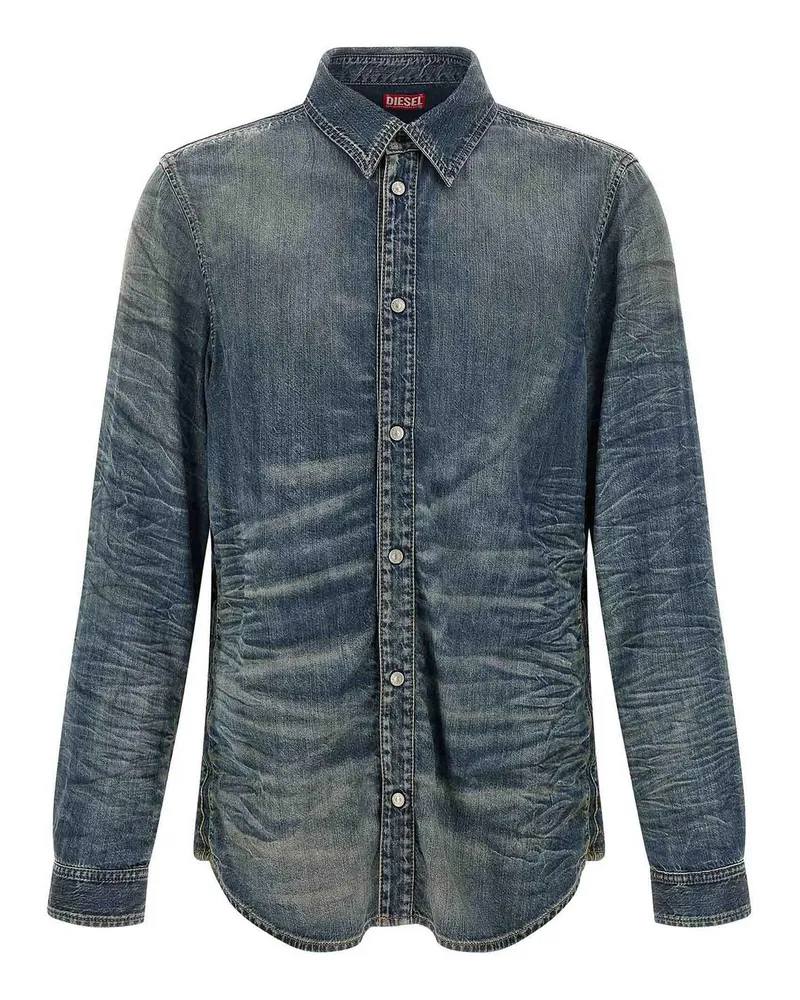 Diesel Hemd - Blau Blau