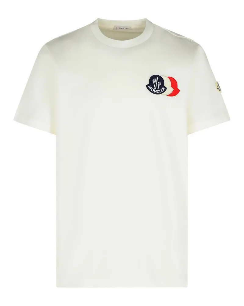 Moncler T-Shirt - Weiß Weiß