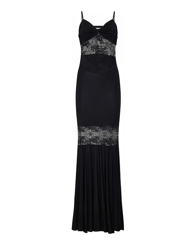 Nina Ricci Maxikleid - Schwarz Schwarz
