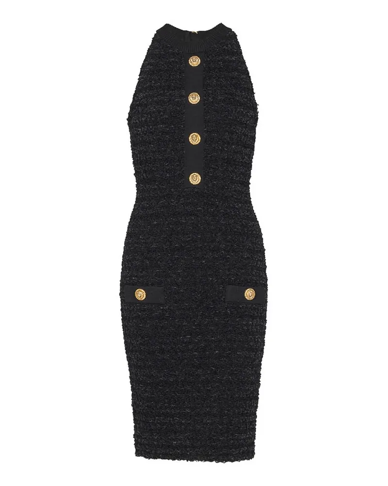Balmain Cocktailkleid - Schwarz Schwarz