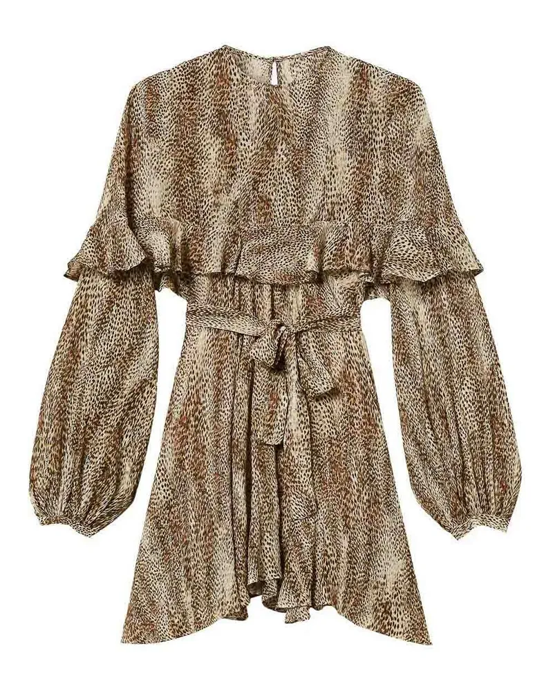 Twin-Set Knielanges Kleid - Braun Braun