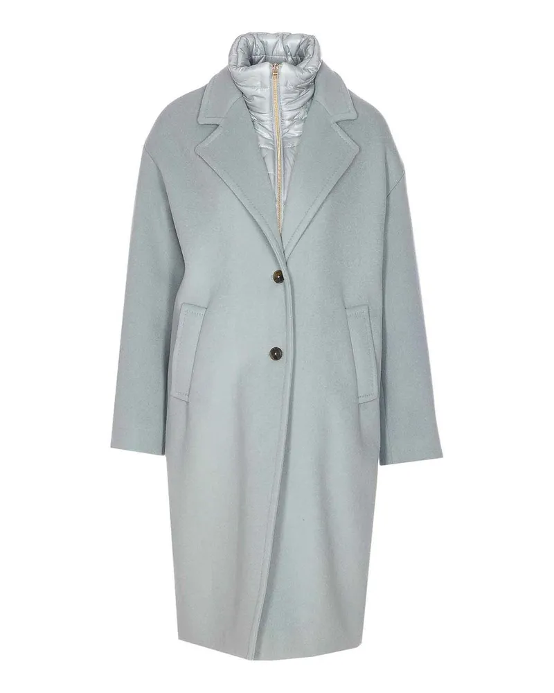 Herno Kurzer Mantel - Blau Blau
