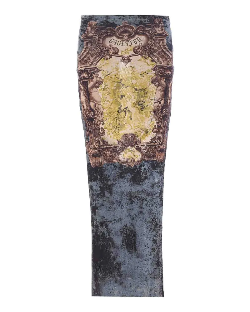 Jean Paul Gaultier Langer Rock - Bunt Bunt