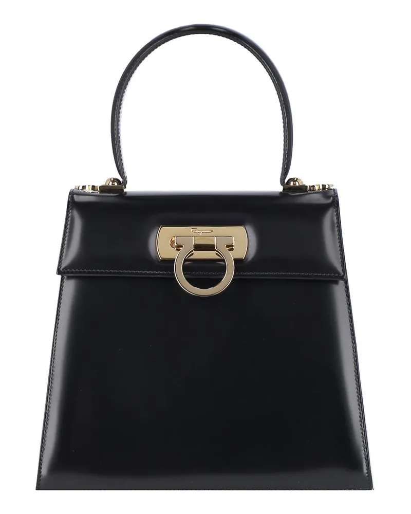 Ferragamo Umhängetasche - Schwarz Schwarz