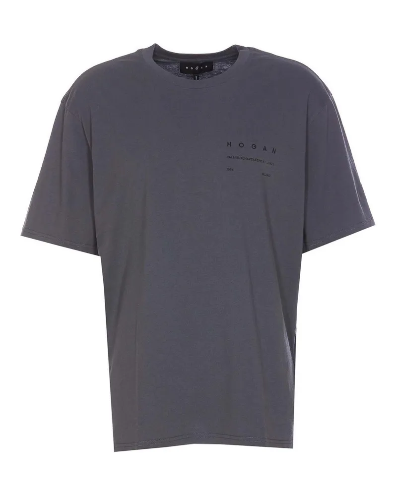 Hogan T-Shirt - Grau Grau