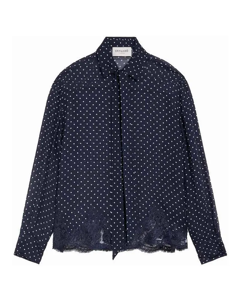 Ermanno Scervino Hemd - Blau Blau