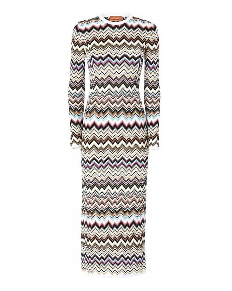 Missoni Maxikleid - Weiß Weiß