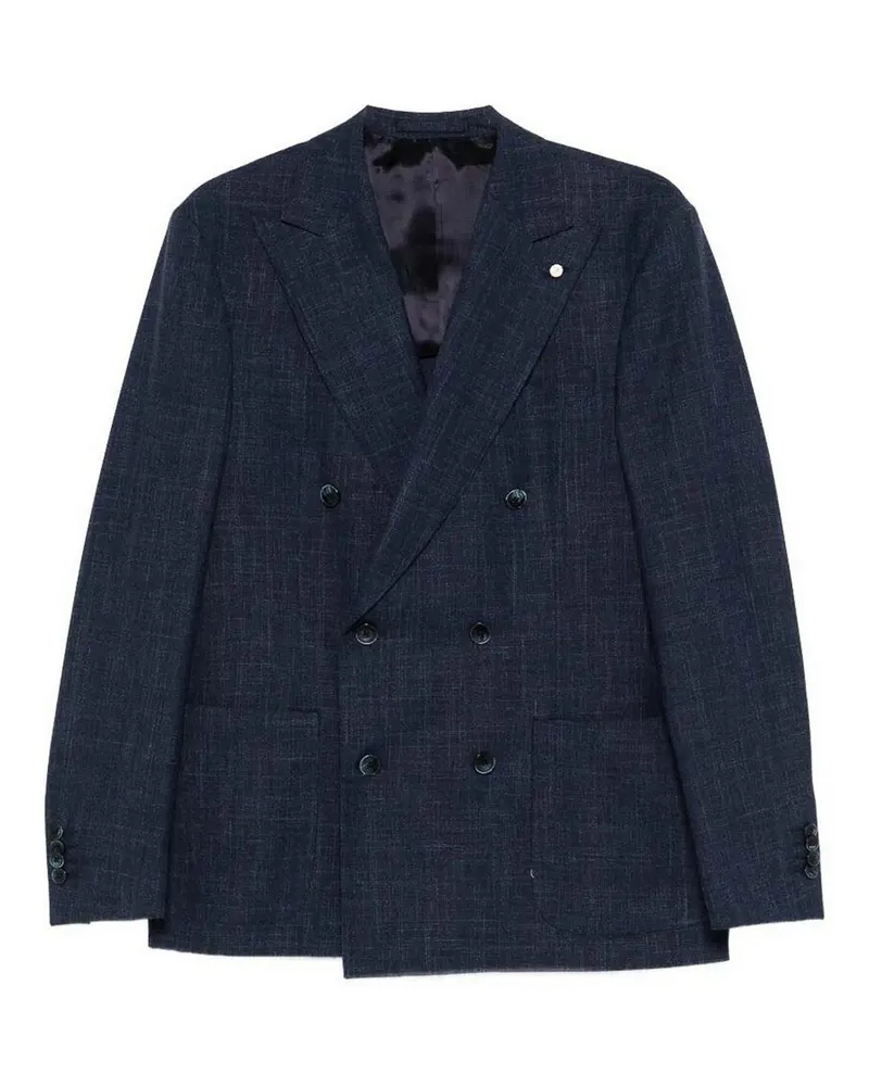 Luigi Bianchi Mantova Blazer - Blau Blau
