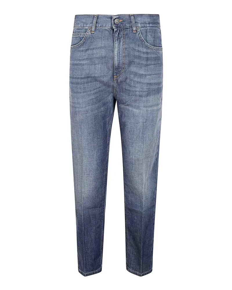 Dondup Straight Leg Jeans - Blau Blau