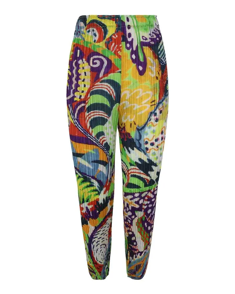 Issey Miyake Casual Hose - Bunt Bunt