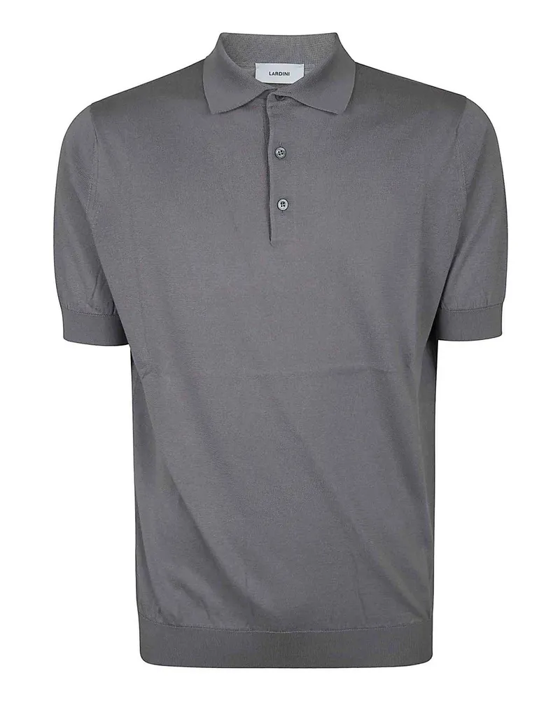 LARDINI Poloshirt - Grau Grau