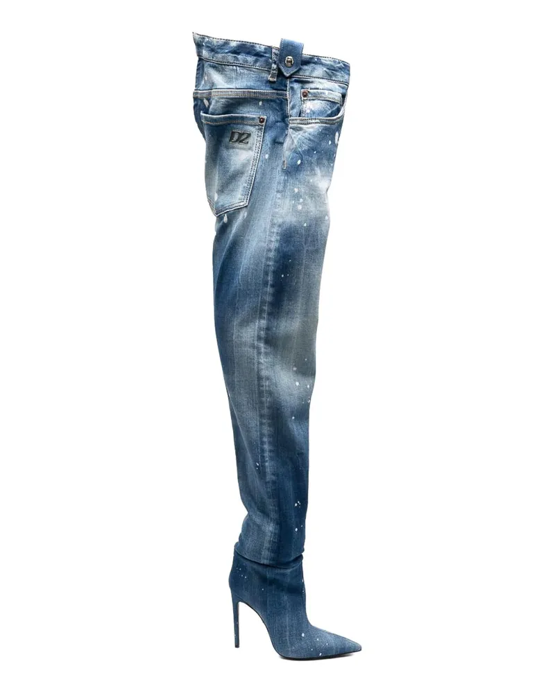 Dsquared2 Stiefel - Blau Blau
