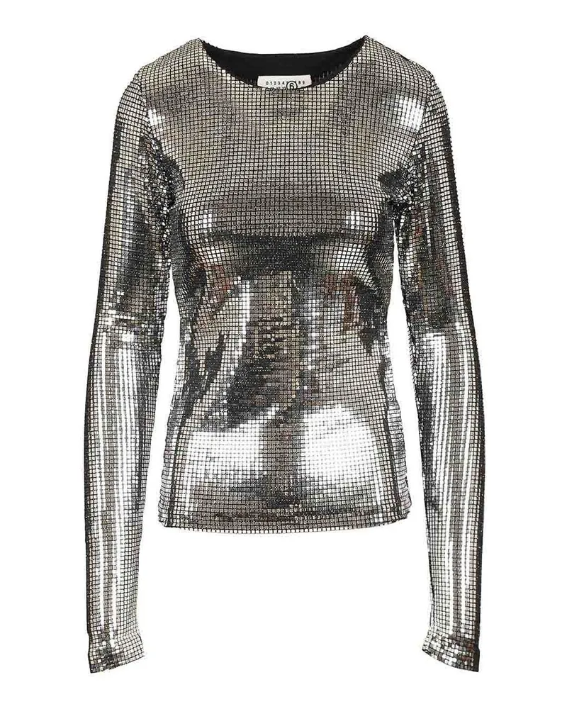 Maison Margiela Top - Silber Silber