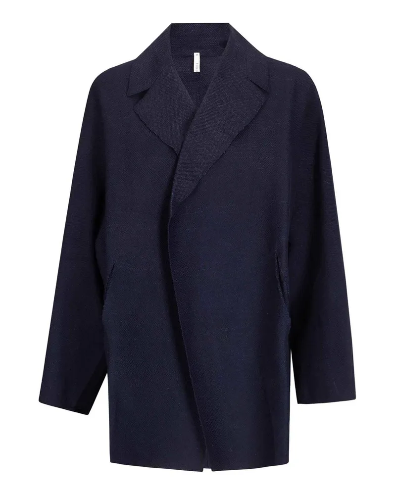 Boboutic Knielanger Mantel - Blau Blau