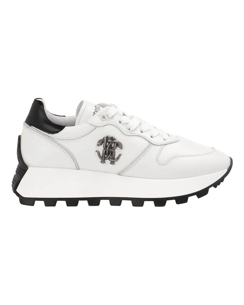 Roberto Cavalli Sneaker - Weiß Weiß