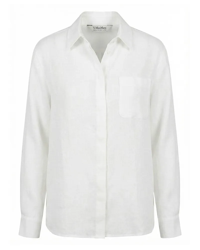 Max Mara Hemd - Weiß Weiß