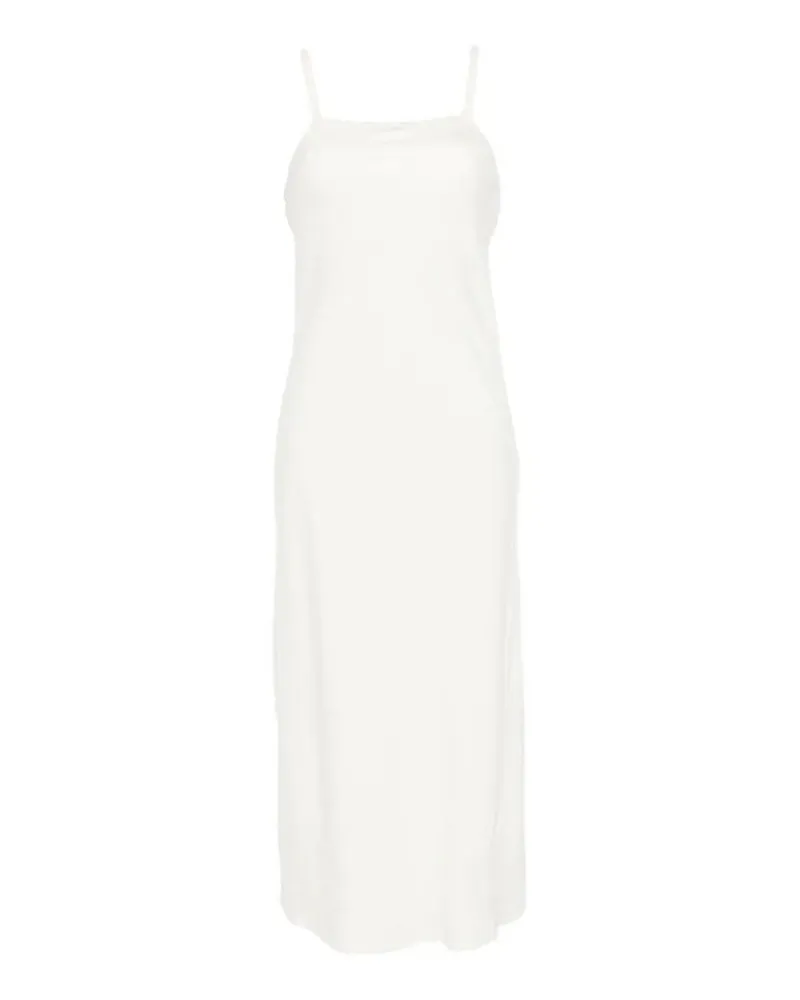 Patrizia Pepe Knielanges Kleid - Weiß Weiß