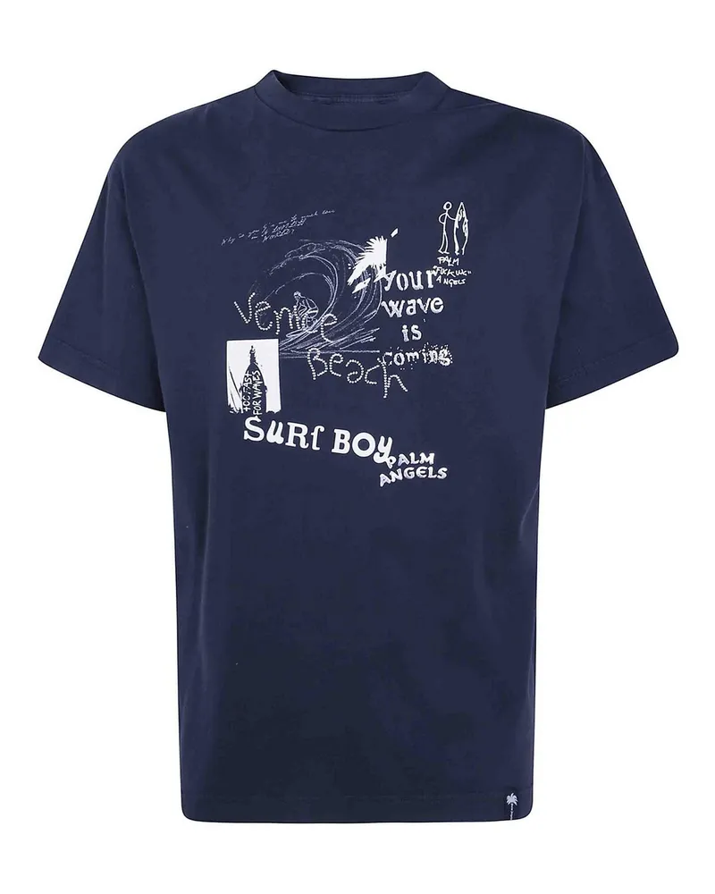 Palm Angels T-Shirt - Grau Grau