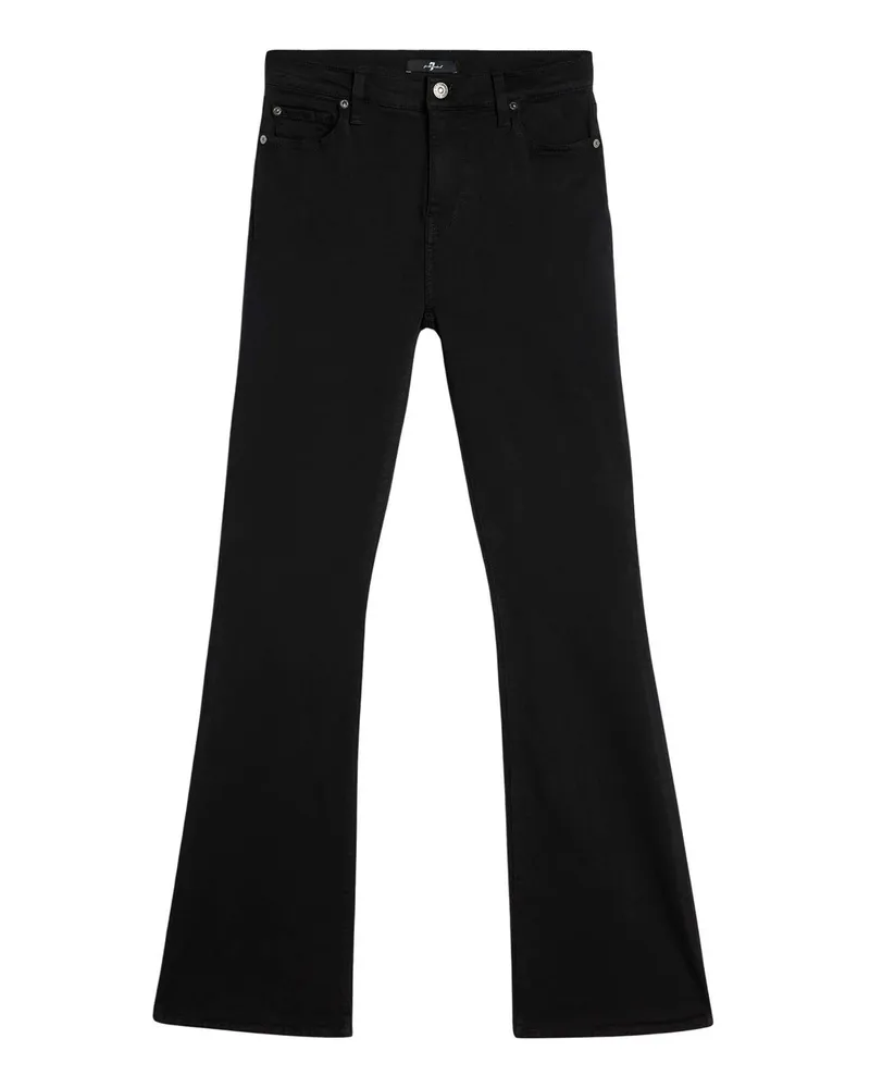 7 for all mankind Straight Leg Jeans - Schwarz Schwarz