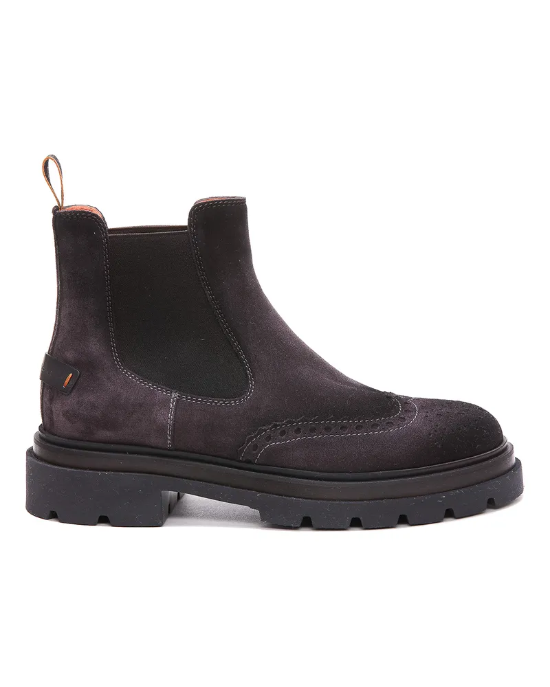 Santoni Stiefeletten - Braun Braun